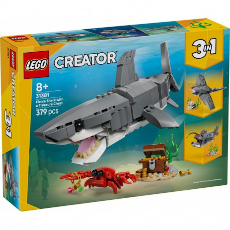 Here is the product information for the building set:
Product Name: Fierce Shark wi