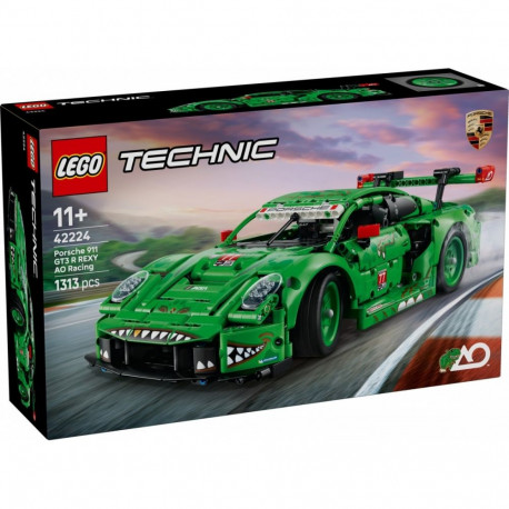 Blocks Technic 42224 Porsche 911 GT3 R REXY A O Racing Car