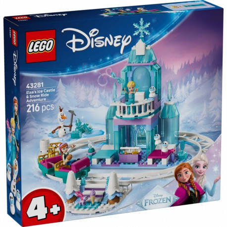 Blocks Disney 43281 Elsas Ice Castle & Snow Ride Adventure