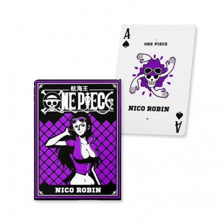 Collectible Card - One Piece Nico Robin 52 Poker Cards + 2 Jokers