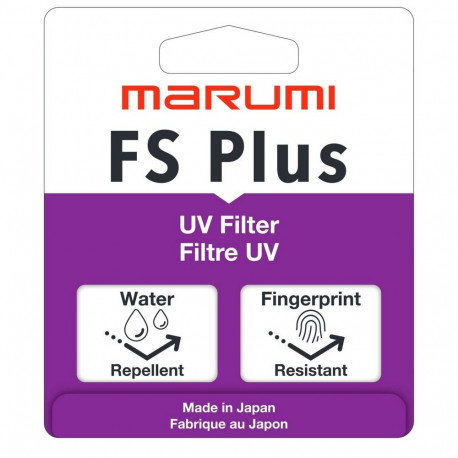 Camera Filter - Marumi FS Plus UV 77mm Hydrophobic Slim Frame