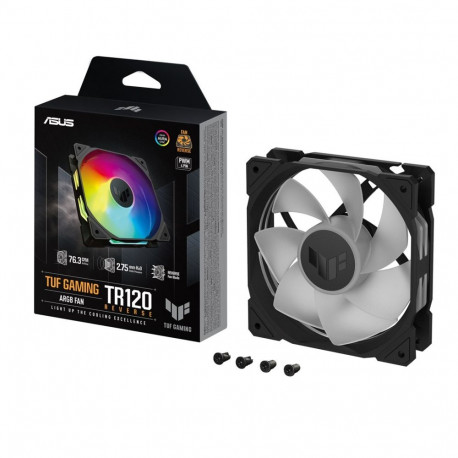 Case Fan - ASUS TUF Gaming TR120 ARGB 2200 RPM 2.75 mmH2O Black