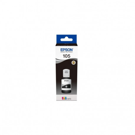 Ink Cartridge - Epson Ink 105 Black 130ml for EcoTank Printers