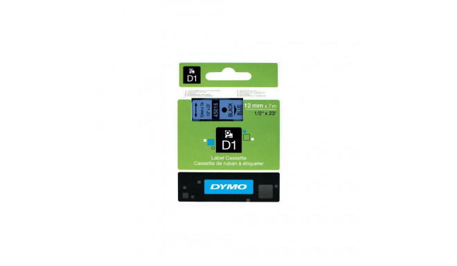 Label Tape Dymo 45016 Blue Black