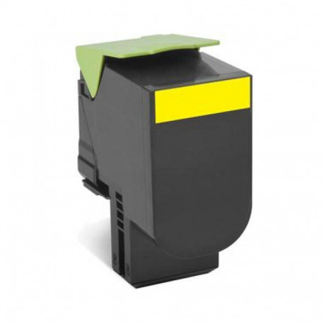 Toner Cartridge Lexmark 802XYE High-Capacity 2400-4400 Pages Yellow
