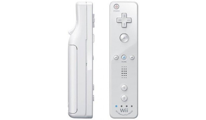 Nintendo Wii Remote Plus pult, valge