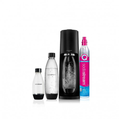 Home Appliance - SodaStream Soda Maker Terra Megapack QC with 3 bottles Black