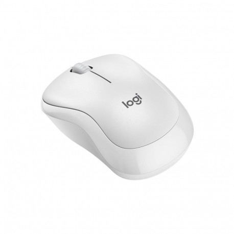 Computer Mouse Logitech M240 Silent Wireless Bluetooth 18-Month Battery Life White