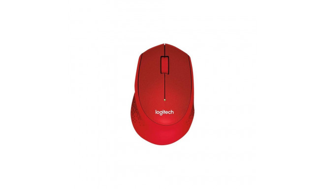 Computer Mouse - Logitech M330 Silent Plus Wireless 1000 DPI 10m Range AA Battery Red