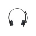 Headset Logitech H151 Stereo 3.5mm with Rotatable Microphone and Volume Control