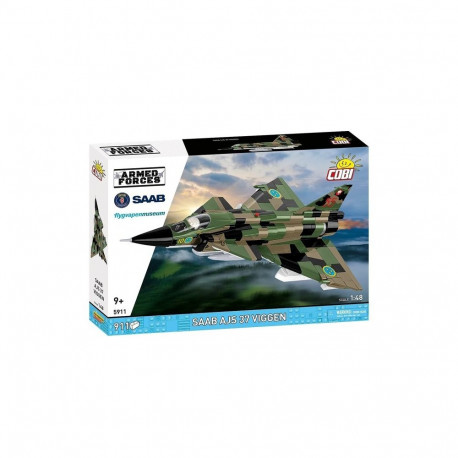 Klocki saab ajs 37 viggen 911 klocków