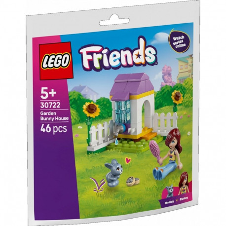 Klocki friends 30722 jänku majake aias