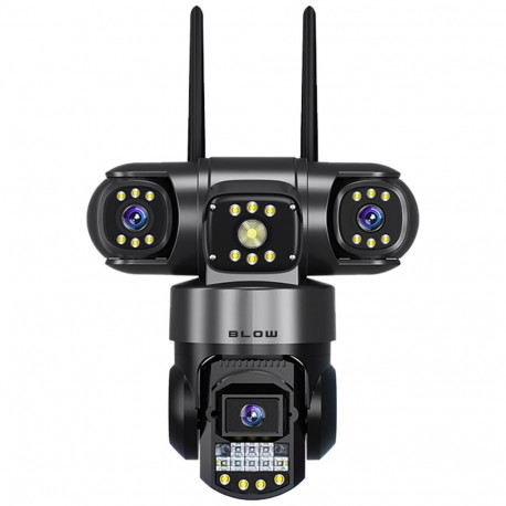 78-680# Kamera blow wifi 3 obiektywy 6mp v380 czarna