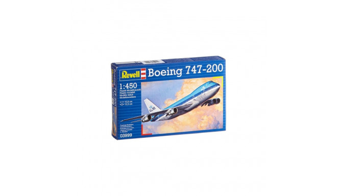Plastikust mudel boeing 747-200