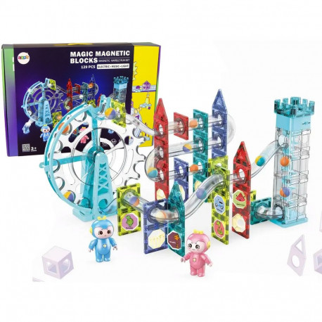 helendav kuulirada magnetklotsid lift vaateratas 129 elementi