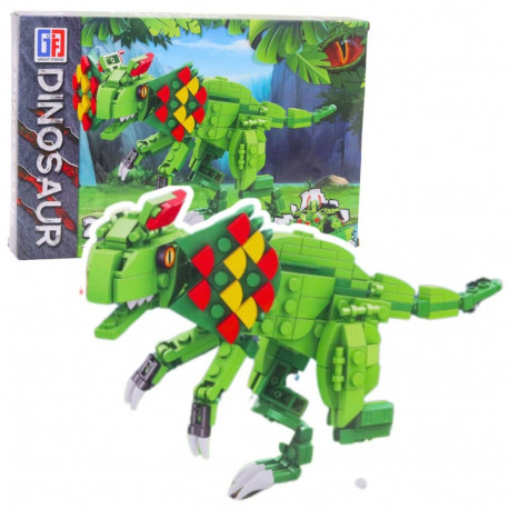 ehitusklotsid Dilophosaurus 269el, rohelised