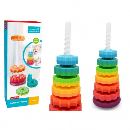 pöörlev vikerkaare torn sorteerija pusle 6 osa