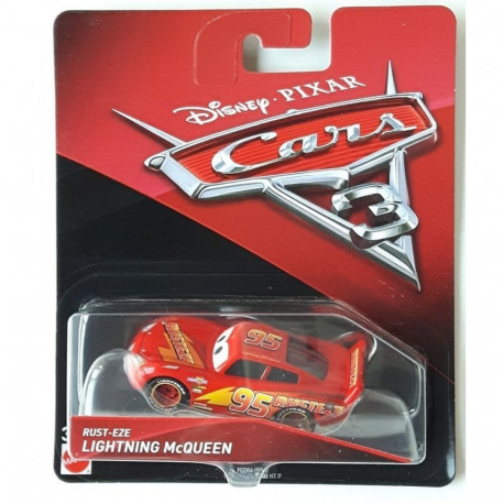 Samochodzik cars 3 rust-eze lightning mcqueen