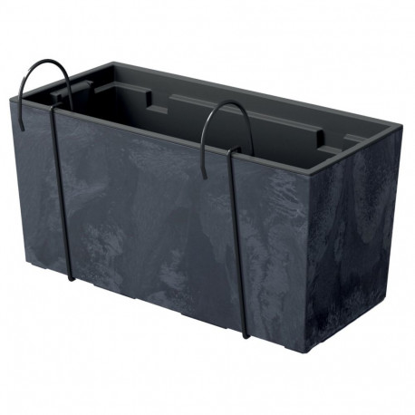 Urbi konksudega taimepott Case Beton Effect DUC400EW, antratsiit