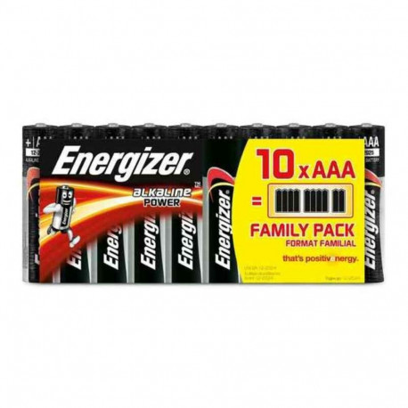 Leelispatareid Energizer 630066 AAA LR03 (10 uds)