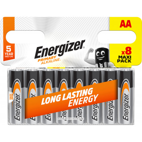 Energizer patarei Primary Alkaline AA DHP8