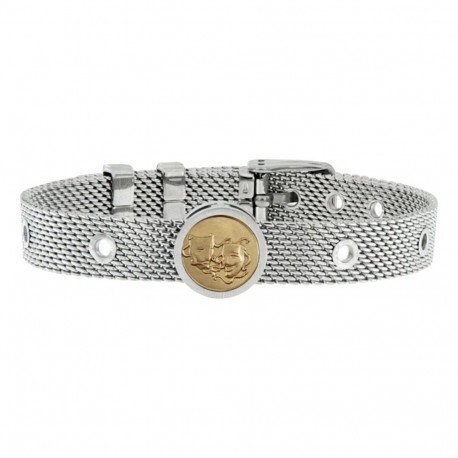 Unisex Bracelet Actor Talent Jewels TJA-3-01-01-1-235 Silver