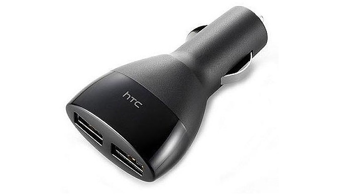HTC car power adapter USB Dual CC-C300