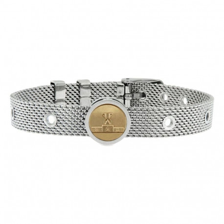 Unisex Bracelet Competitive Talent Jewels TJA-5-04-01-1-235 Silver