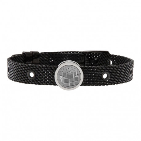 Unisex Bracelet Patient Talent Jewels TJA-5-09-03-2-235 Black
