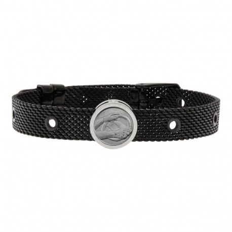 Unisex Bracelet Pilot Talent Jewels TJA-1-14-03-2-235 Black