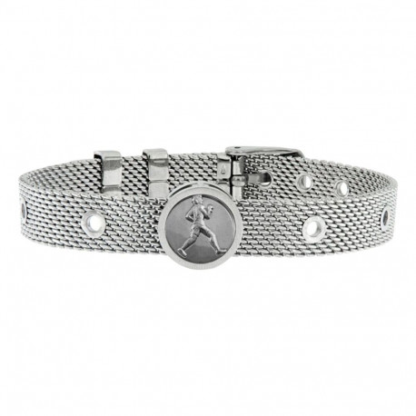 Unisex Bracelet Runner Talent Jewels TJA-1-19-03-1-235 Silver