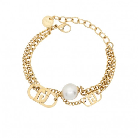 Ladies' Bracelet LIU JO LJ2804 Golden