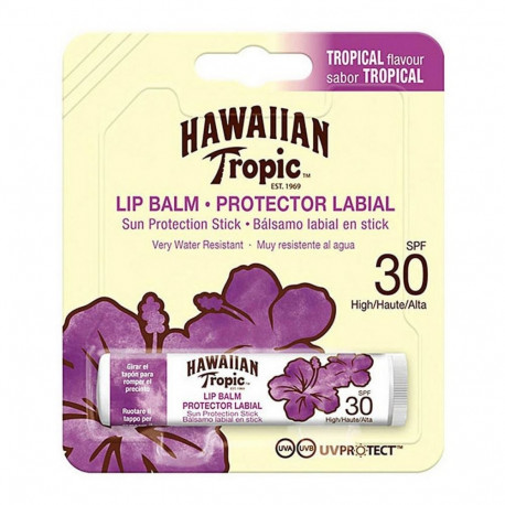 Päikeseblokeerija Lip Balm Hawaiian Tropic Spf 30 30 (4 g)