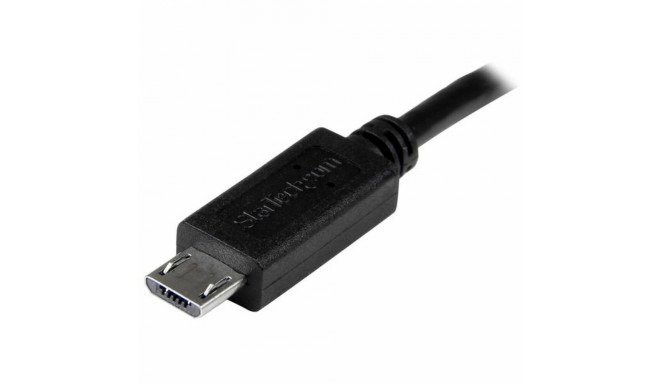 Cable Micro USB Startech UUUSBOTG8IN          Black