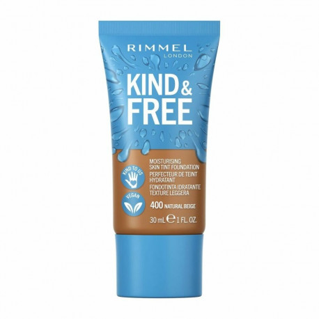 Meigi aluskreem Rimmel London Kind & Free 400-natural beige (30 ml)