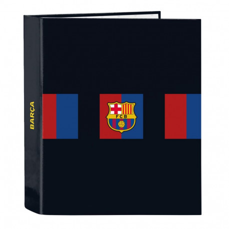 Ring binder F.C. Barcelona Maroon Navy Blue A4 27 x 33 x 6 cm