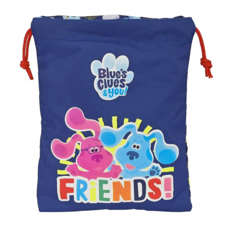 snack bag Blue's Clues Navy Blue PVC 20 x 25 cm Sack
