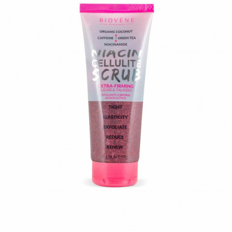 Body Exfoliator Biovène Niacin Cellulite Scrub 250 ml Anti-Cellulite