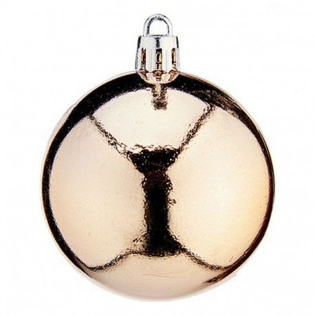 Kuuseehted Krist+ 00477-6 Champagne PVC Ø 6 cm 24 Ühikut