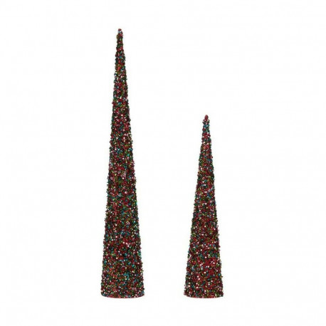 Jõuluehe Krist+ Sinine Fuksiaroosa Litrid Jõulud 9,5 x 60 x 9,5 cm Koonused