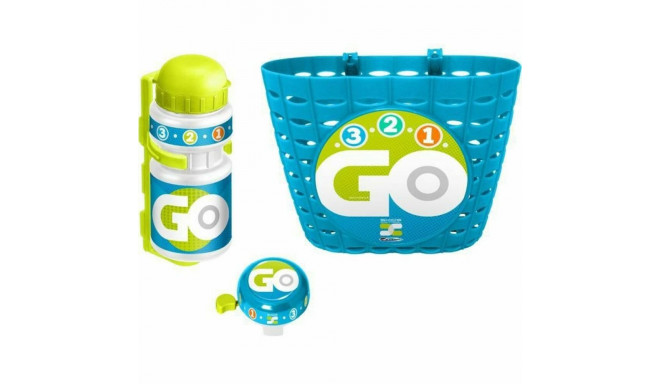 Lisatarvikute komplekt Stamp Skids Control Combo Jalgrattasõit Sinine