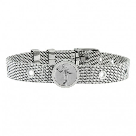Unisex Bracelet Showman Talent Jewels TJA-3-17-03-1-235 Silver