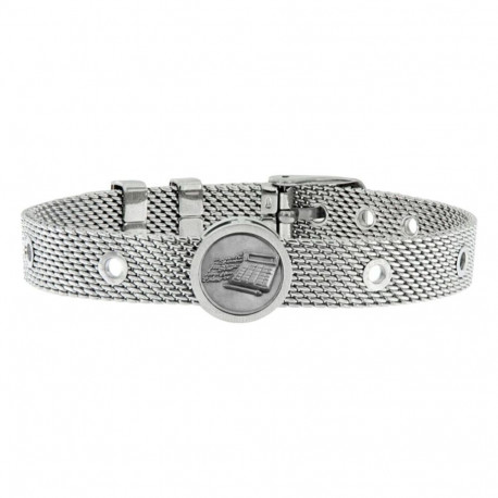 Unisex Bracelet Mathematician Talent Jewels TJA-2-02-03-1-235 Silver