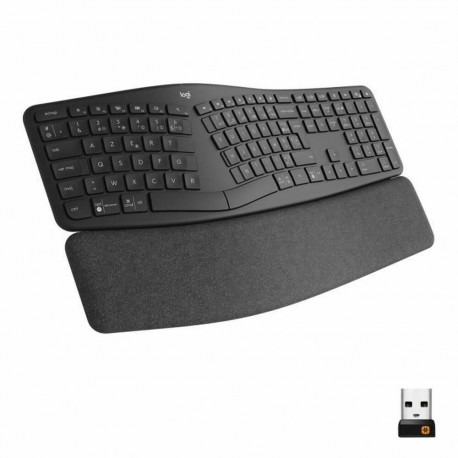 Klaviatuur Logitech K860 Must Prantsuse AZERTY