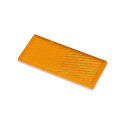 Reflektor kollane 82x36mm kleebitav 2tk