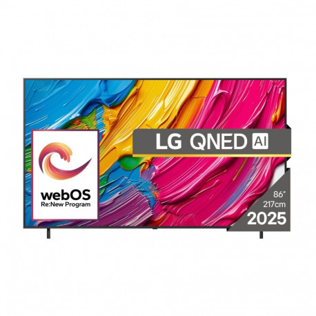 LG QNED 86QNED80A3A TV 2.18 m (86") 4K Ultra HD Smart TV Wi-Fi Black