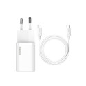 BASEUS MAINS CHARGER WITH CABLE TZCCSUP-L02 1C