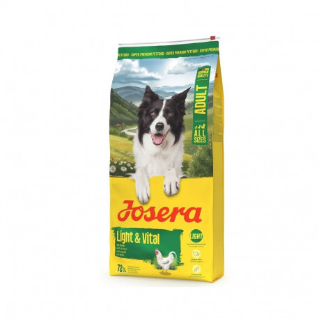 JOSERA Light & Vital kana kuiv koeratoit 12,5kg