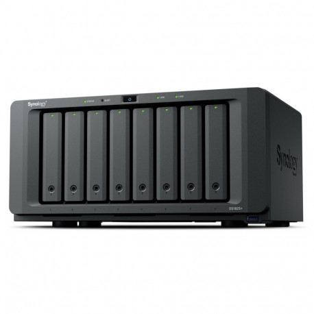 Synology DiskStation DS1825+ NAS/salvestusserver Ryzen Embedded V1500B 8 GB DDR4 0 TB must