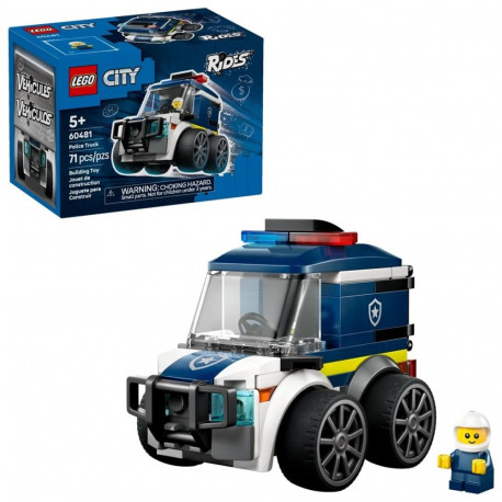 LEGO CITY mängukomplekt 60481 Rides – politseiveok